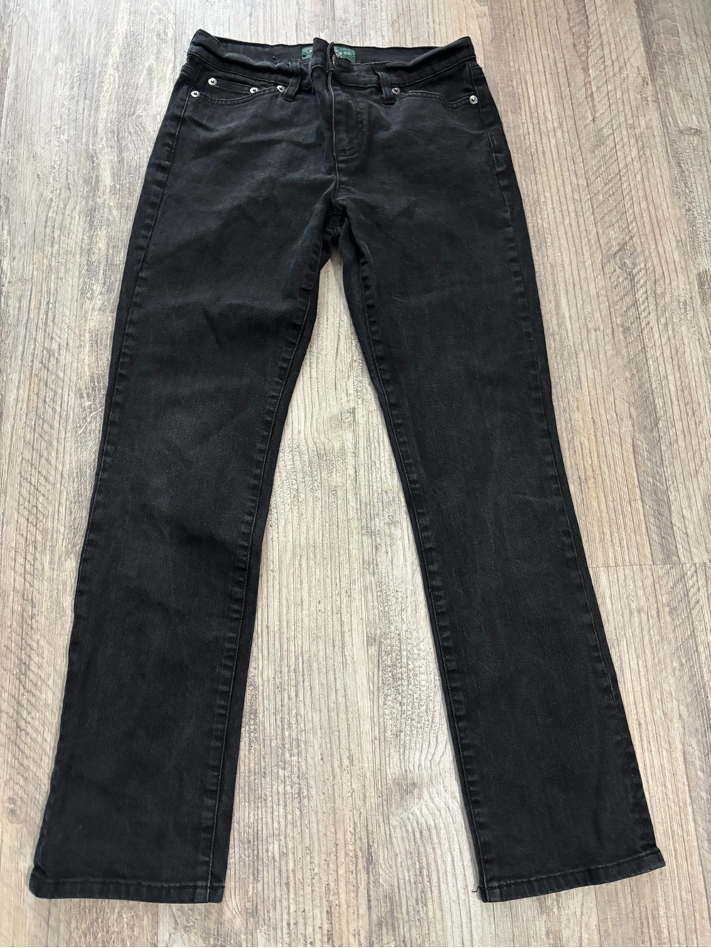 Ralph Lauren Black Straight-Leg Jeans